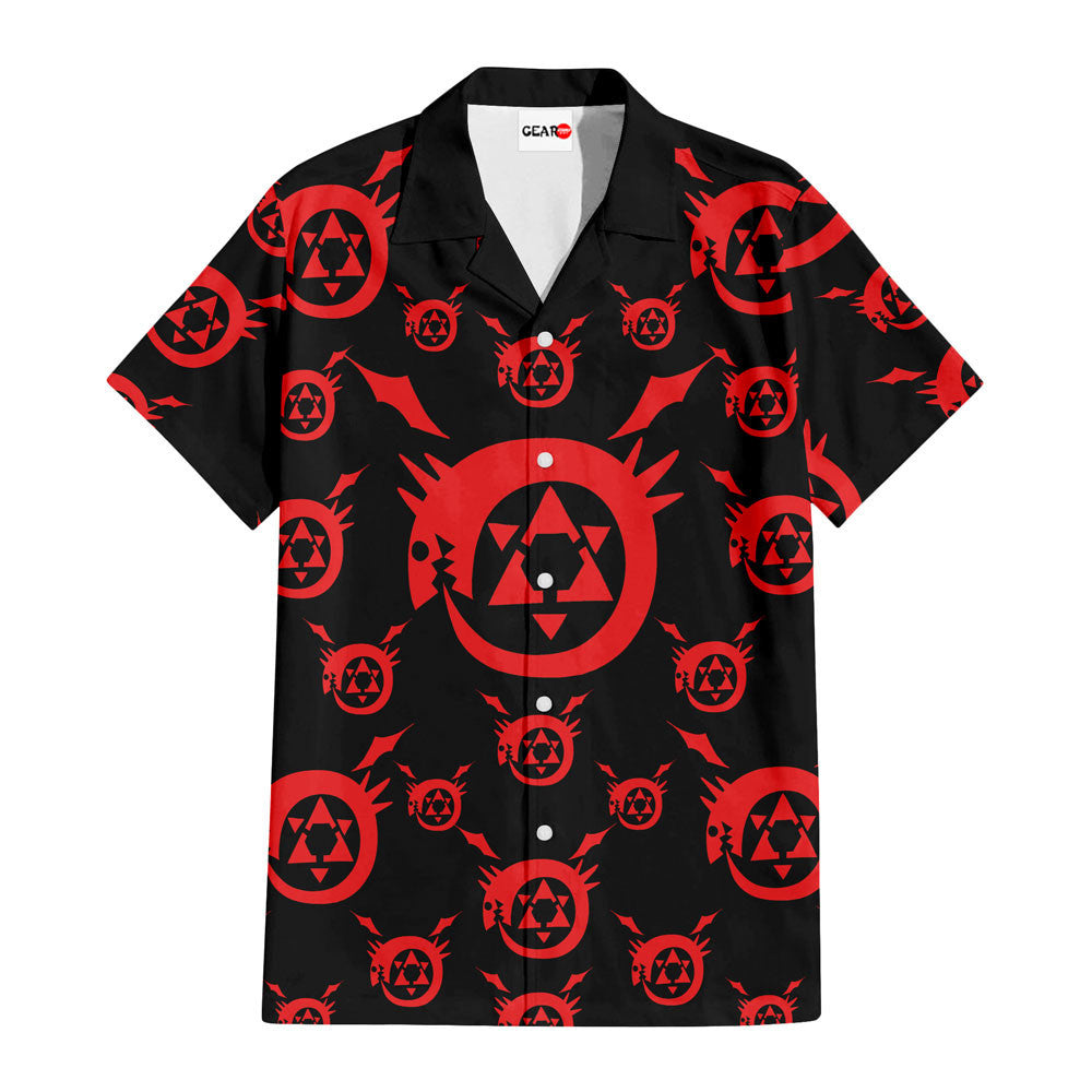 The Ouroboros Symbols Hawaiian Shirt