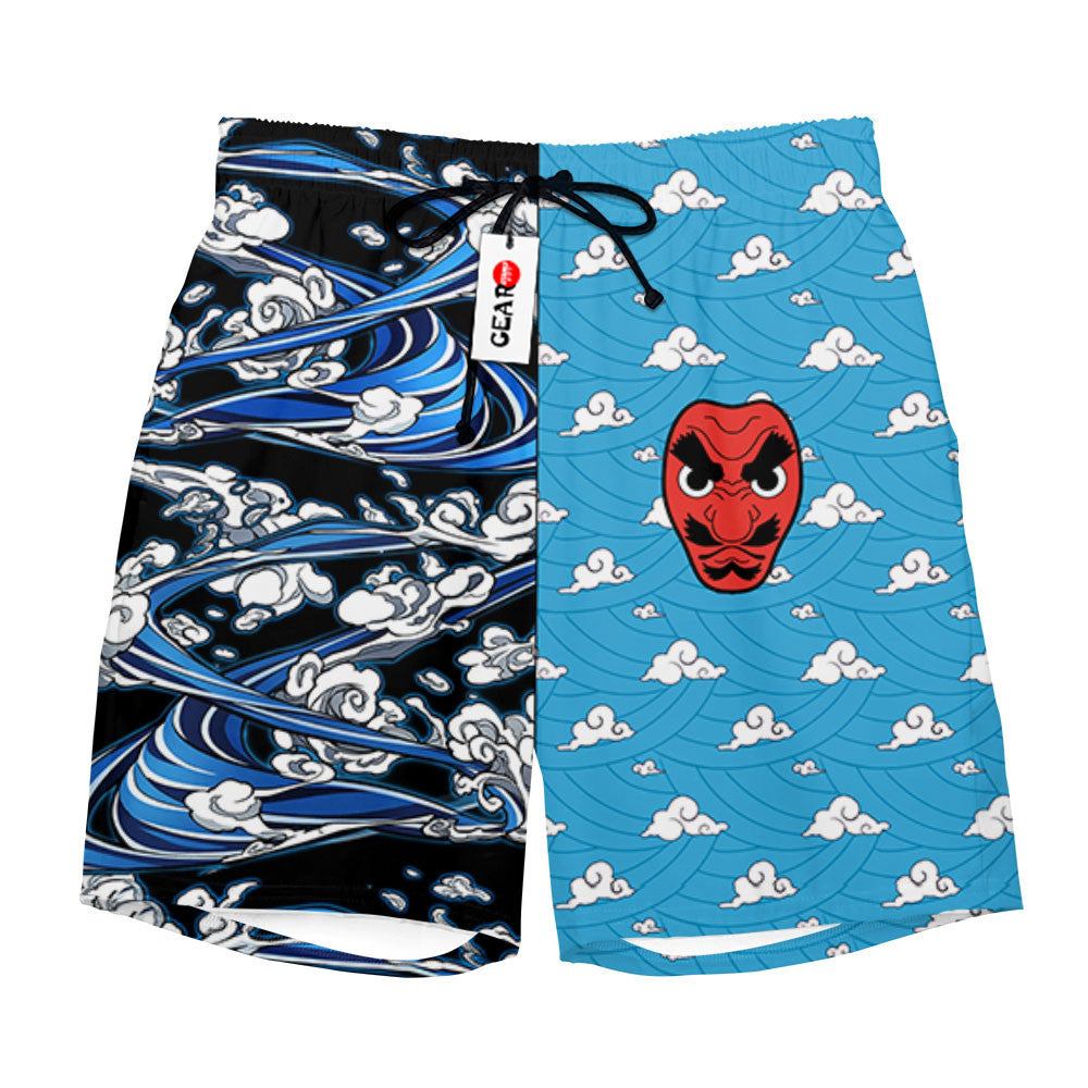 Sakonji Urokodaki Beach Shorts