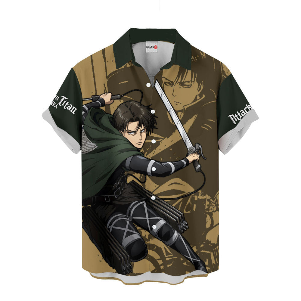 Levi Ackerman Hawaiian Shirt