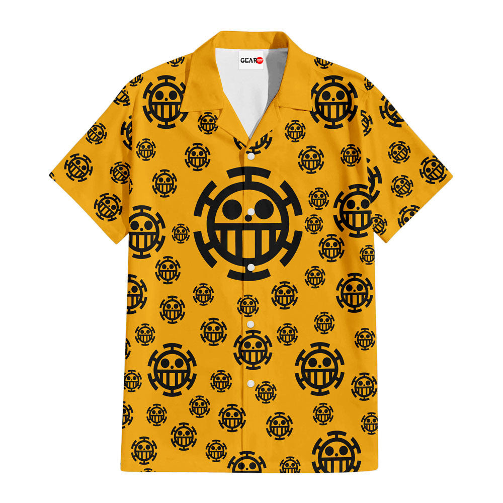 Trafalgar D. Law Jolly Rogers Hawaiian Shirt