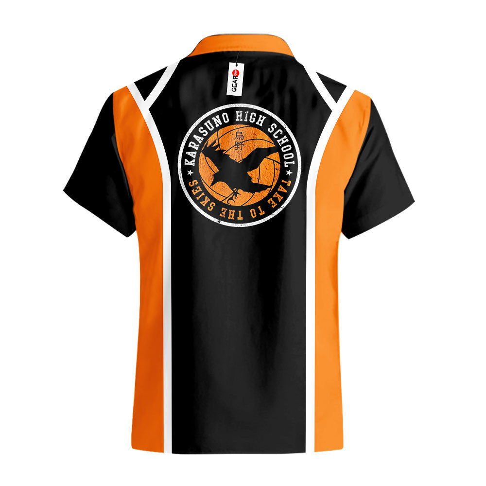 Karasuno Uniform Hawaiian Shirt