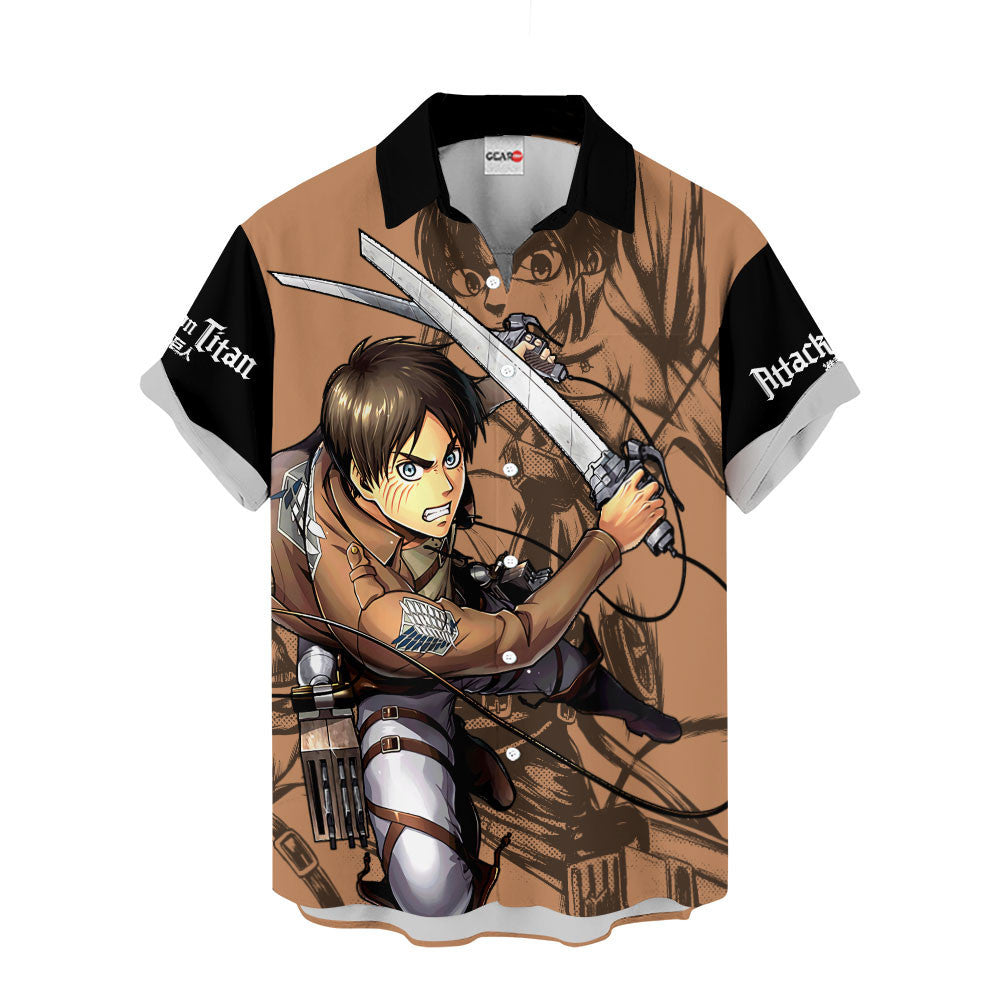 Eren Yeager Hawaiian Shirt