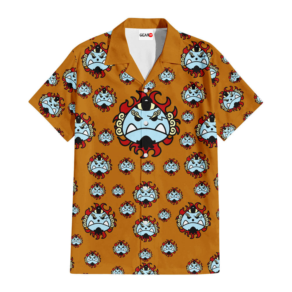 Jinbe Jolly Rogers Hawaiian Shirt