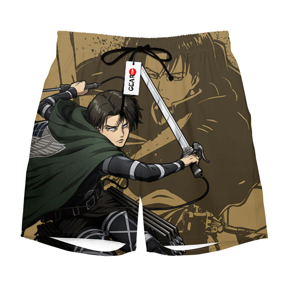 Levi Ackerman Beach Shorts
