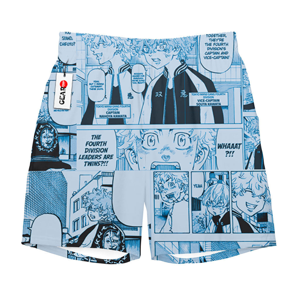 Nahoya and Souya Kawata Beach Shorts Manga