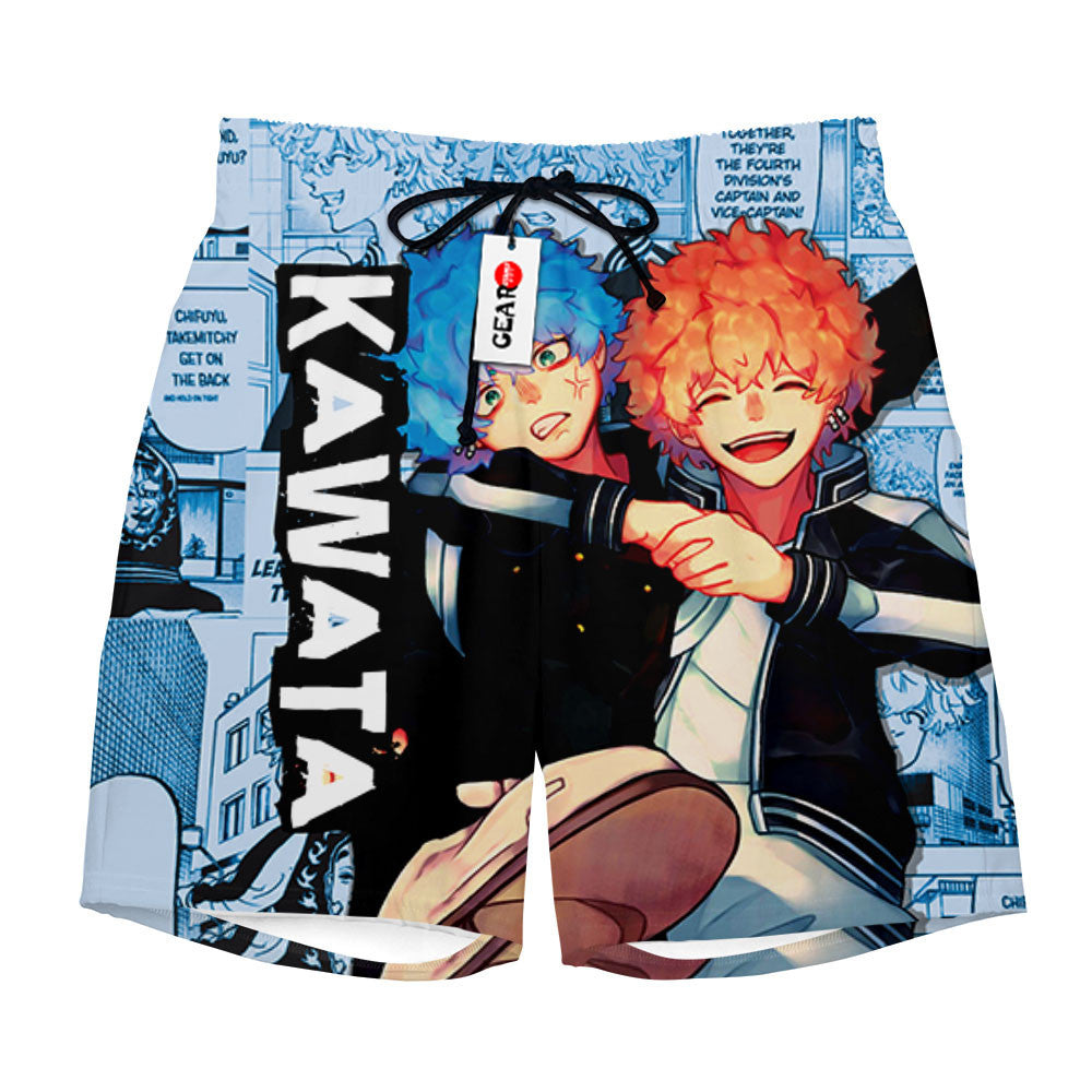 Nahoya and Souya Kawata Beach Shorts Manga