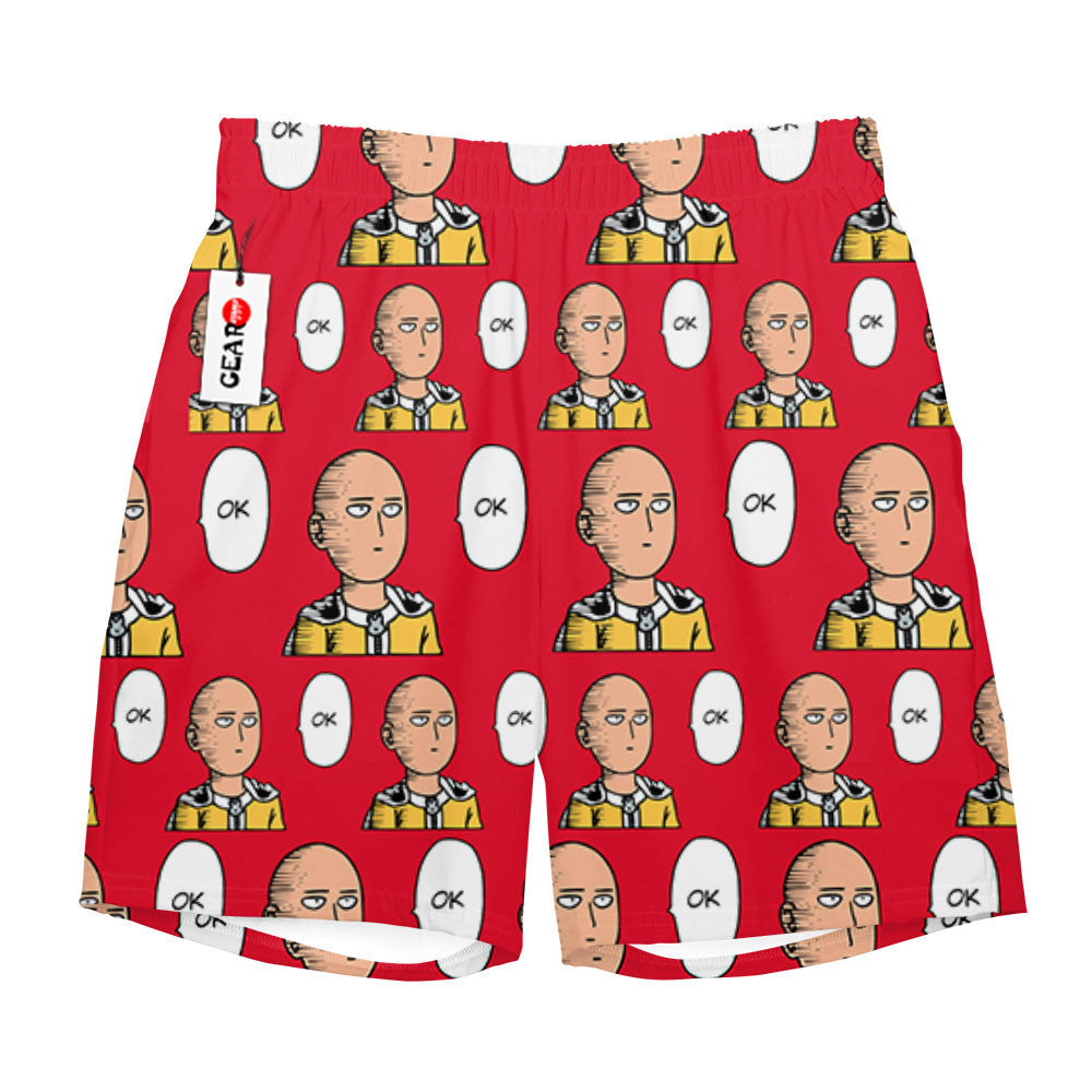 Saitama Ok Funny Beach Shorts