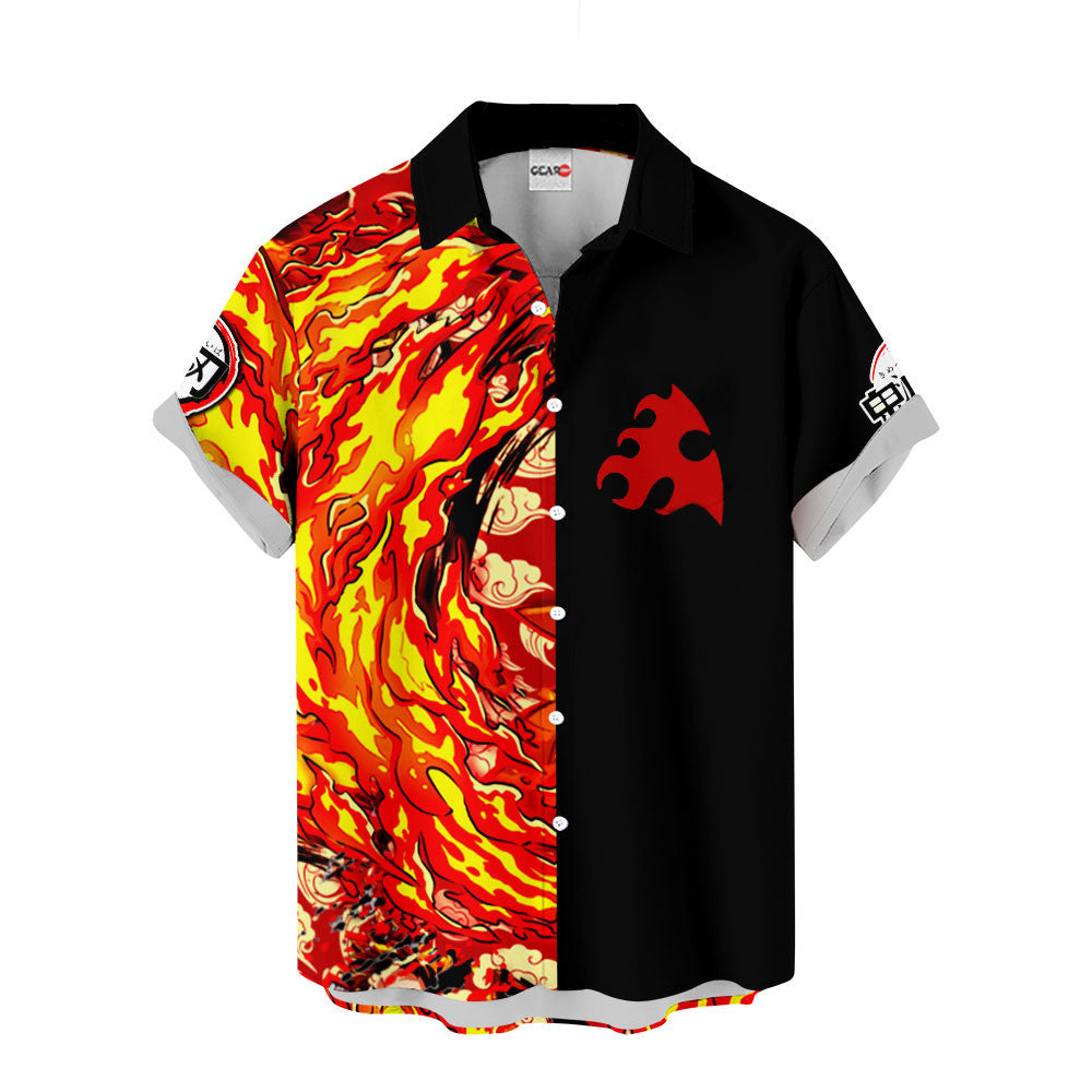 Yoriichi Tsugikuni Hawaiian Shirt2