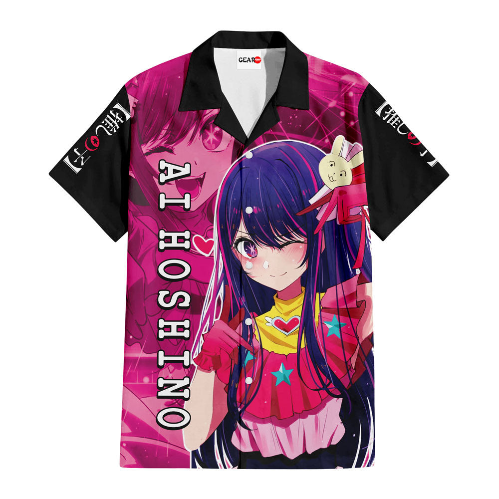Ai Hoshino Hawaiian Shirt Oshi No Ko