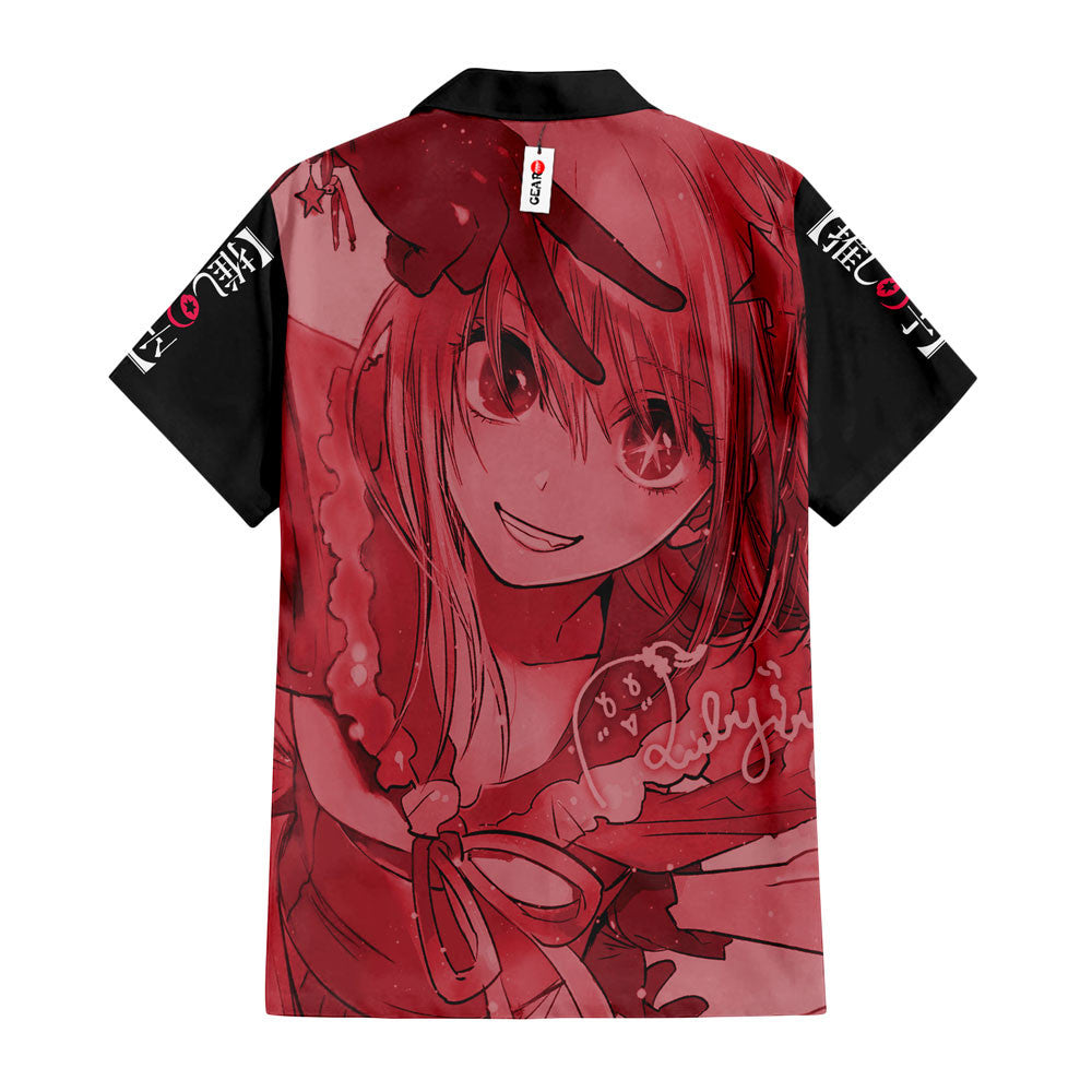 Ruby Hoshino Hawaiian Shirt Oshi No Ko