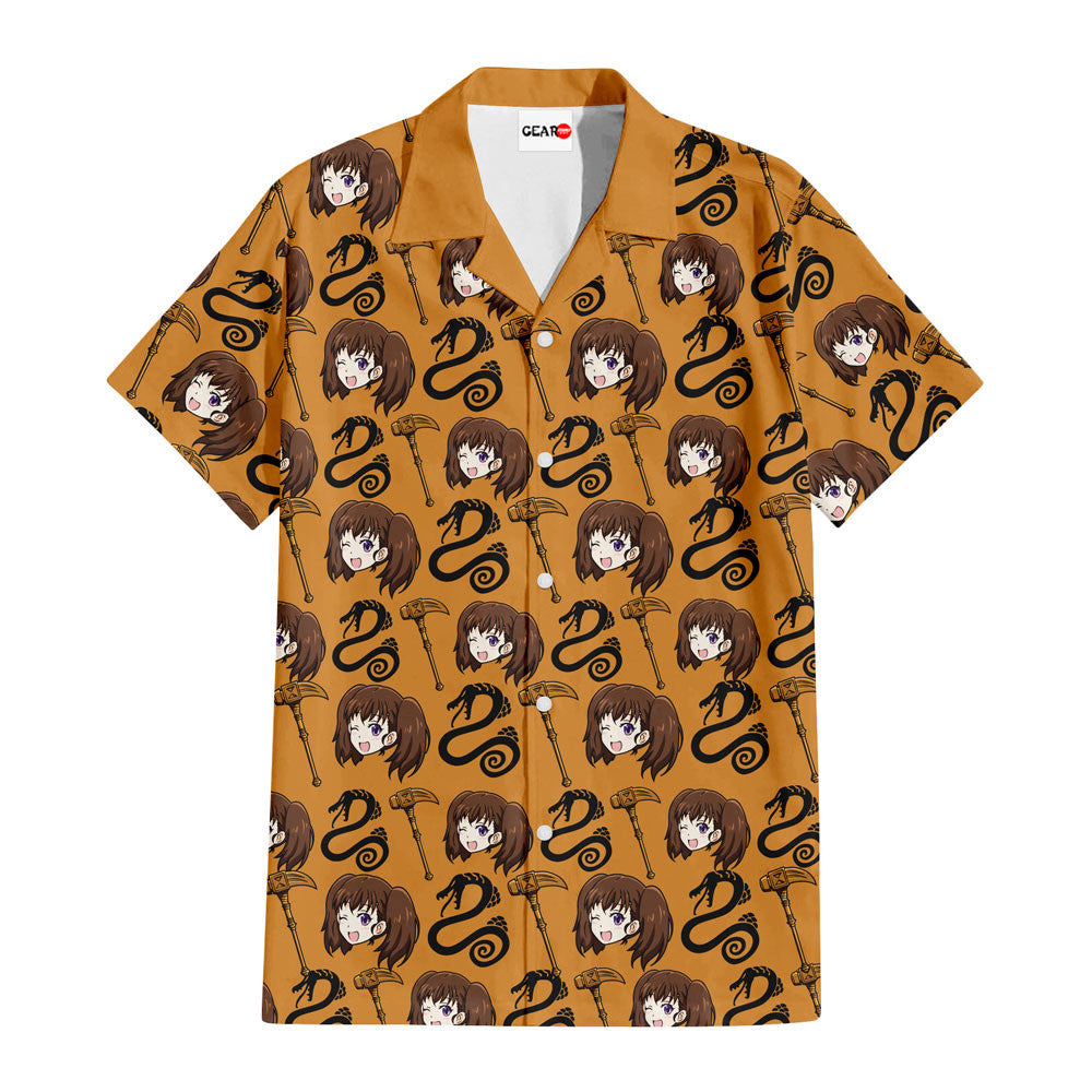 Diane Serpent Sin of Envy Hawaiian Shirt