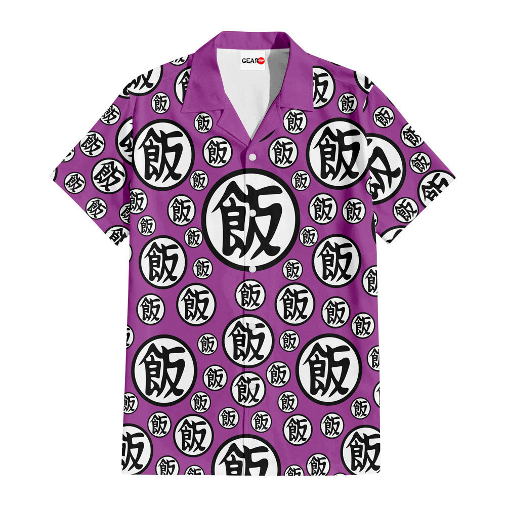 Gohan Symbols Hawaiian Shirt