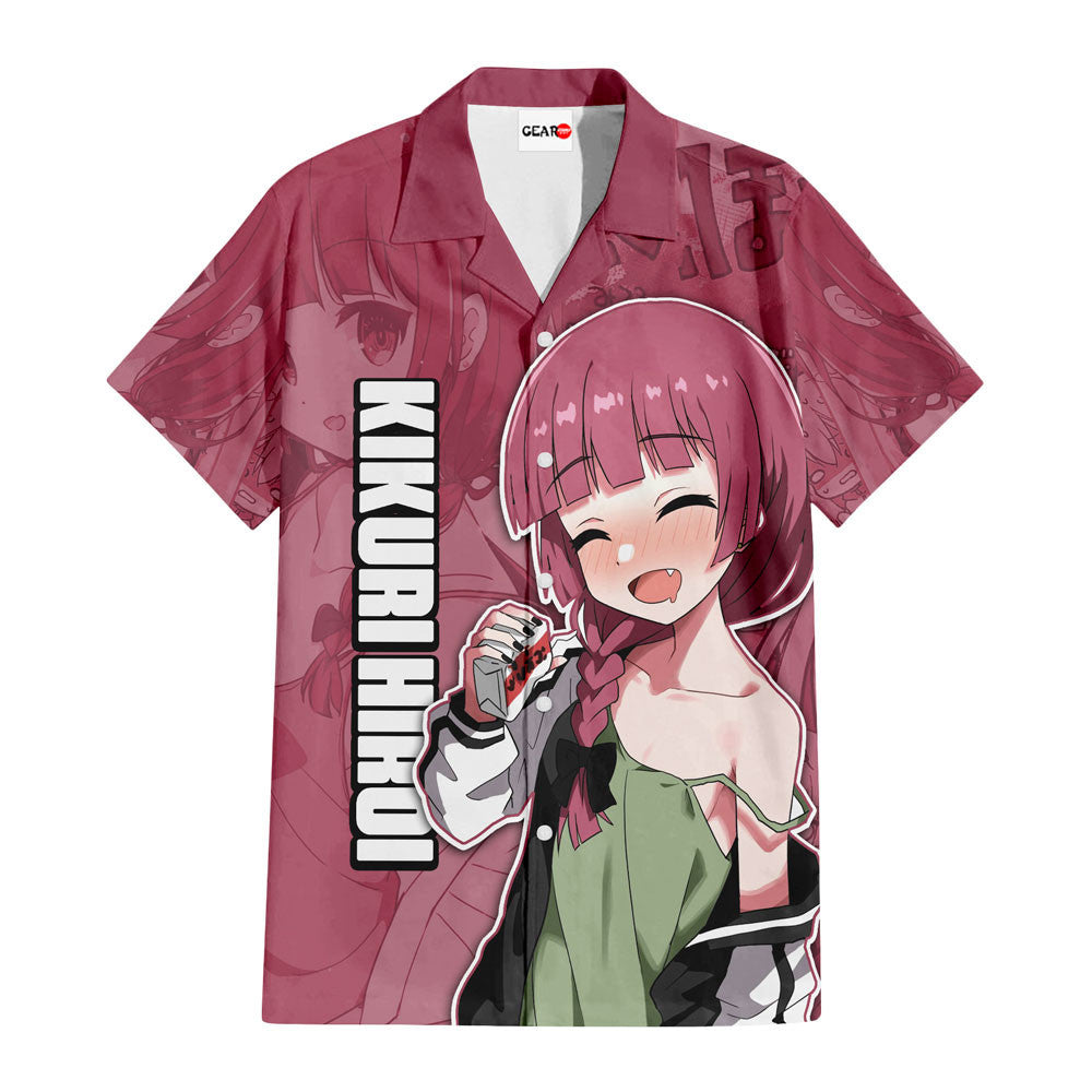 Kikuri Hiroi Hawaiian Shirt Manga Style