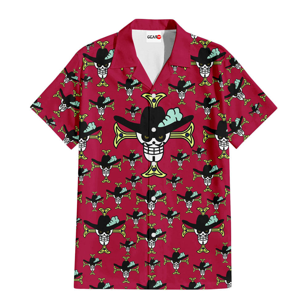 Dracule Mihawk Jolly Rogers Hawaiian Shirt