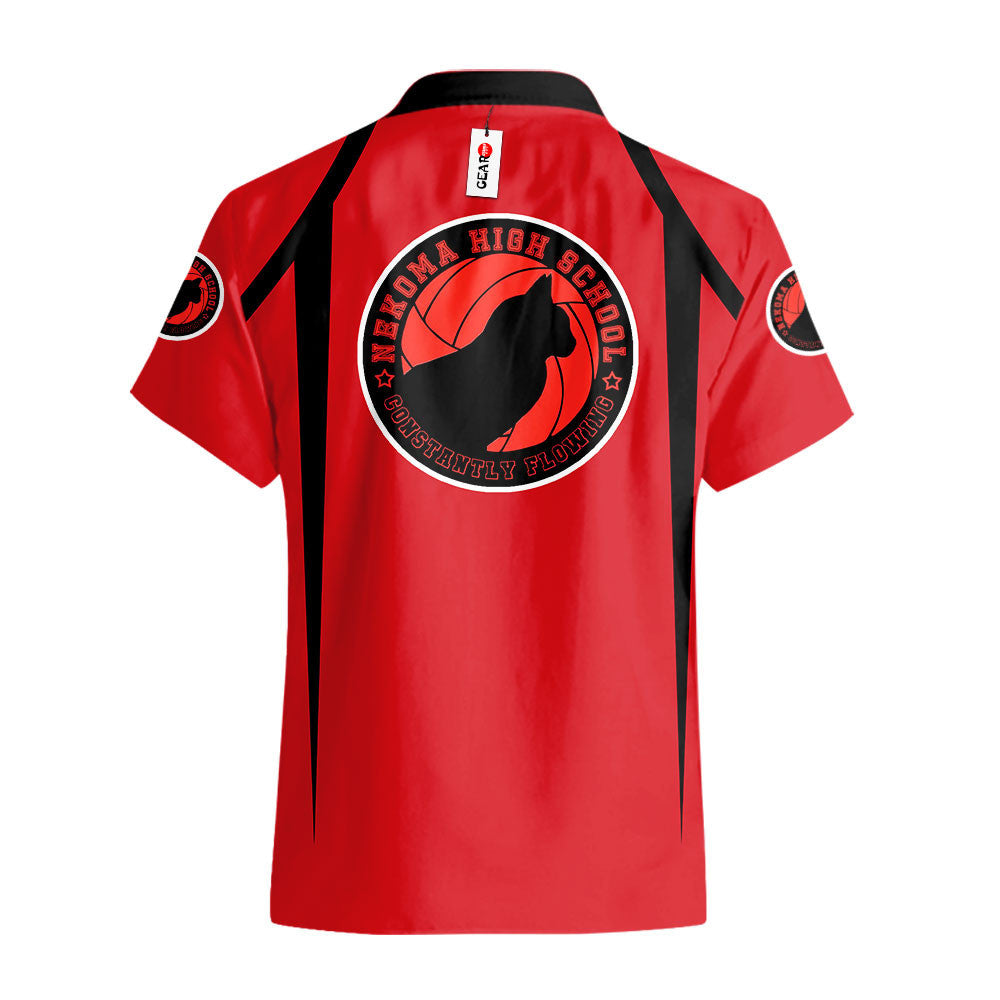 Nekoma Uniform Hawaiian Shirt