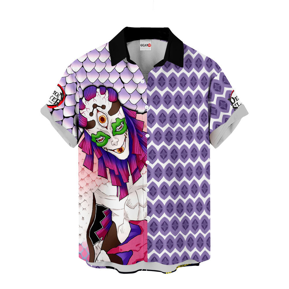 Hantengu and Gyokko Hawaiian Shirt