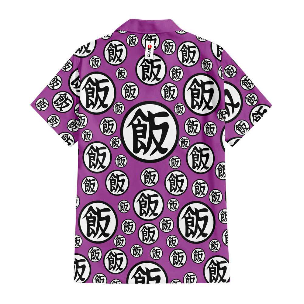 Gohan Symbols Hawaiian Shirt