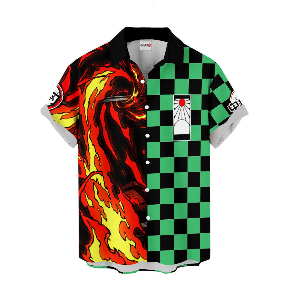 Tanjiro Sun Breathing Hawaiian Shirt