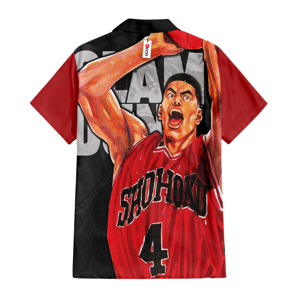 Akagi Takenori Hawaiian Shirt