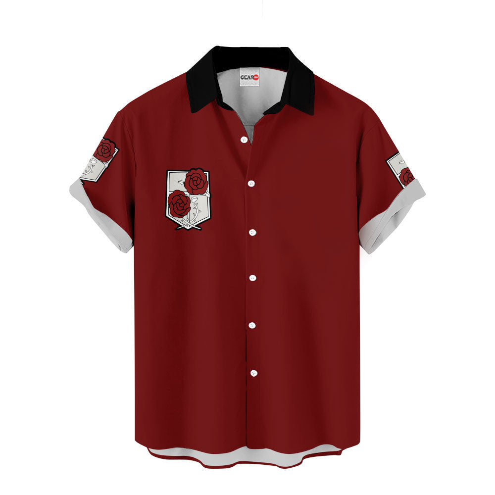Garrison Regiment Uniform Hawaiian Shirt AOT