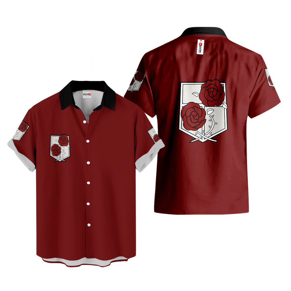 Garrison Regiment Uniform Hawaiian Shirt AOT