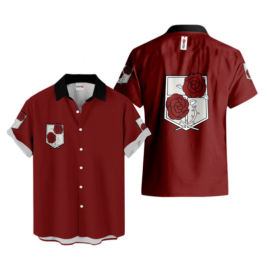 Garrison Regiment Uniform Hawaiian Shirt AOT