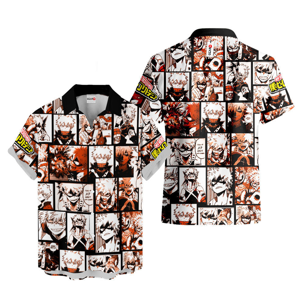 Katsuki Bakugo Hawaiian Shirt