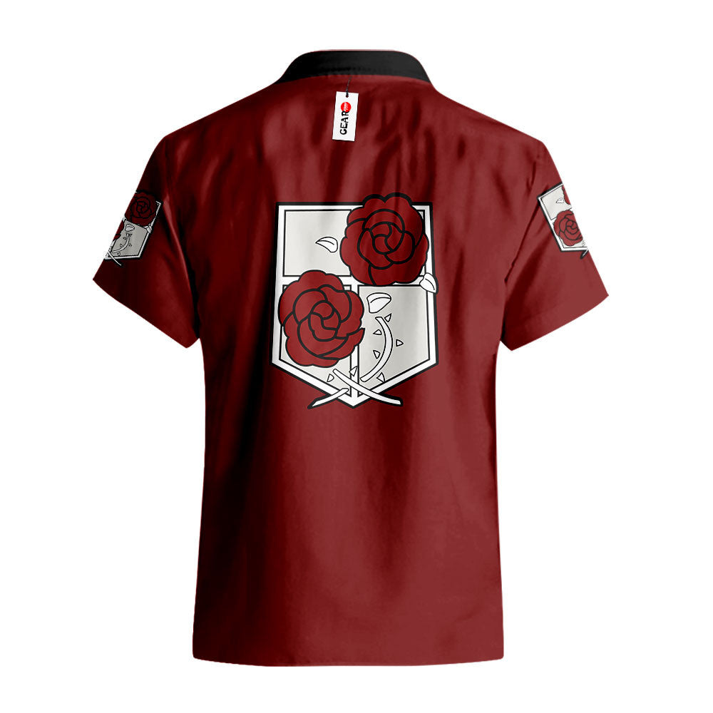 Garrison Regiment Uniform Hawaiian Shirt AOT