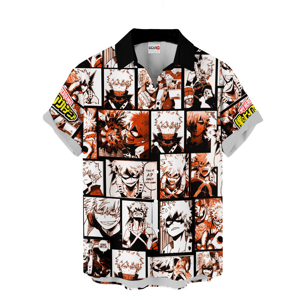 Katsuki Bakugo Hawaiian Shirt