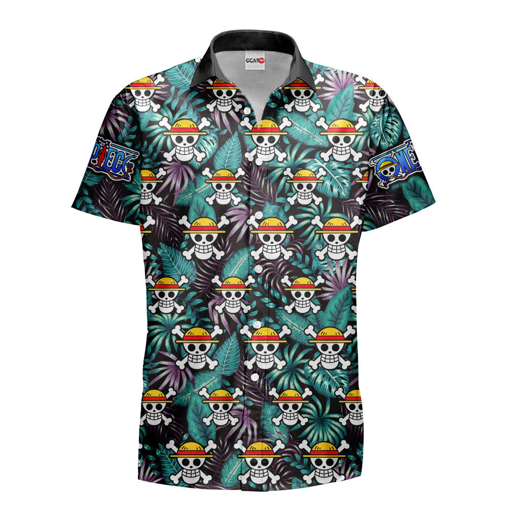 Monkey D Luffy Jolly Roger Hawaiian Shirt