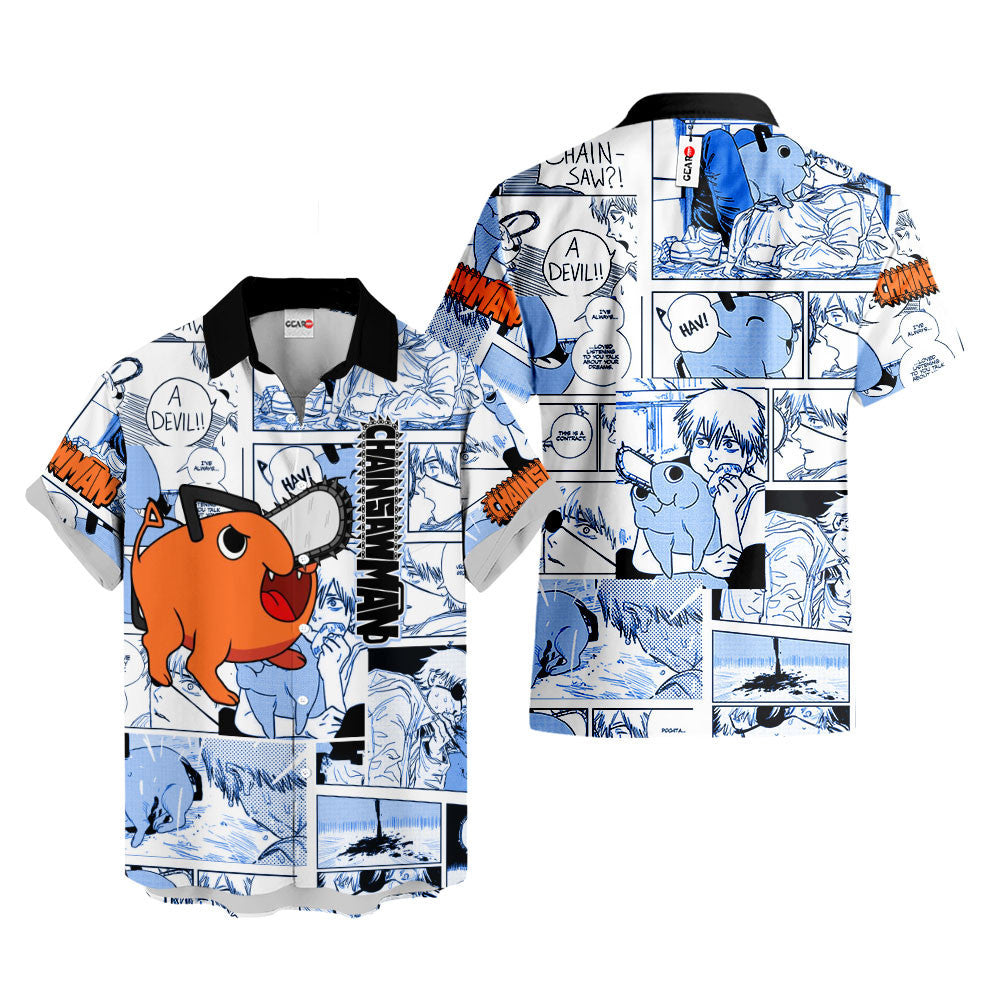 Pochita Hawaiian Shirt