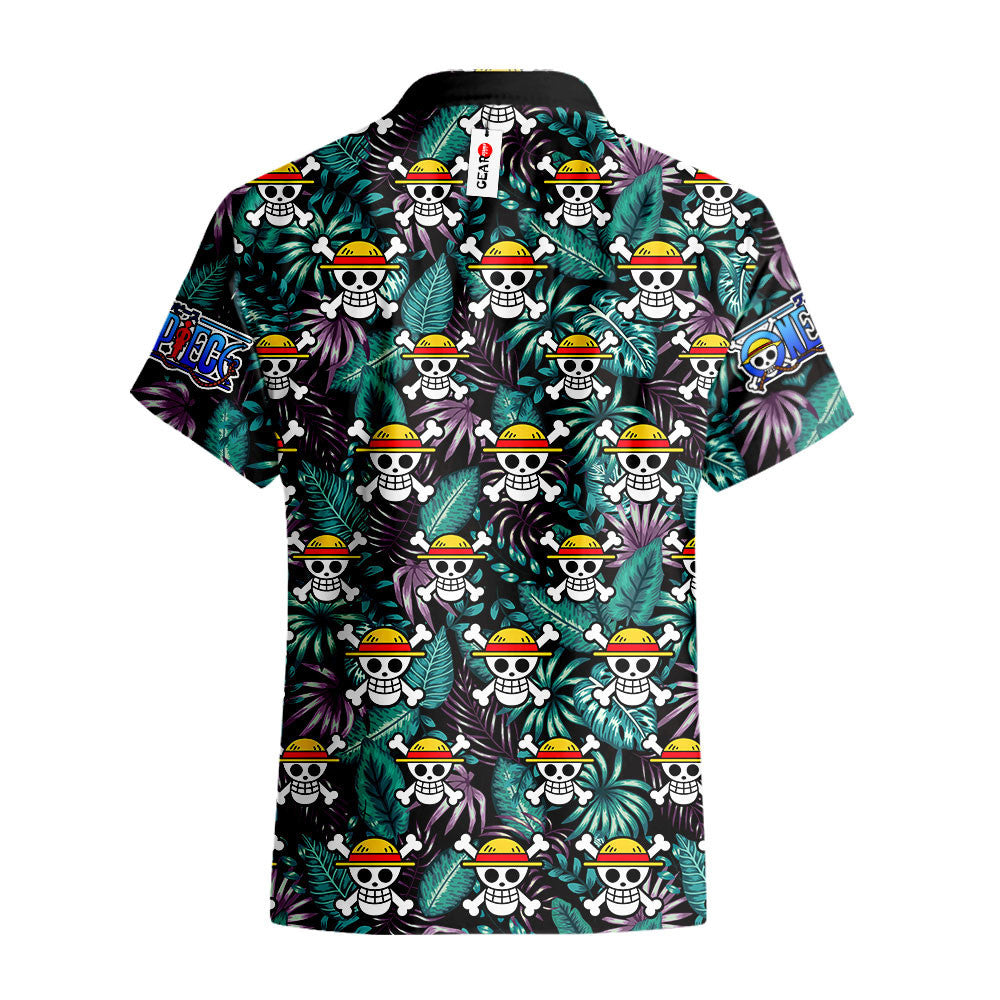 Monkey D Luffy Jolly Roger Hawaiian Shirt
