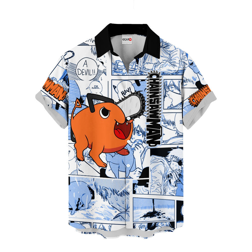 Pochita Hawaiian Shirt