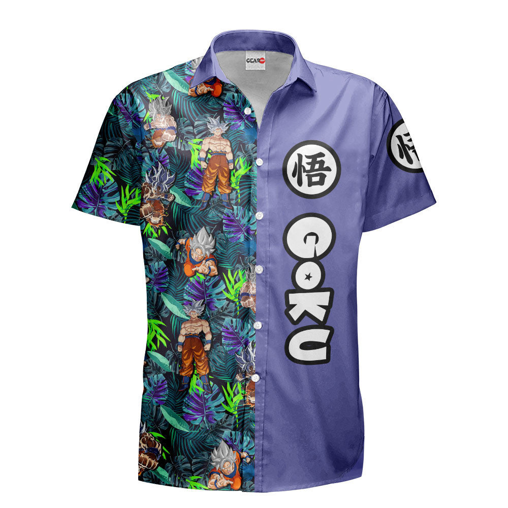 Goku Ultra Instinct Hawaiian Shirt