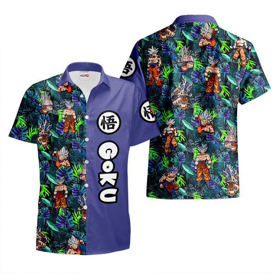 Goku Ultra Instinct Hawaiian Shirt