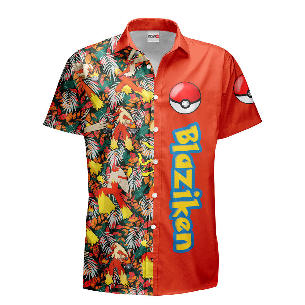 Blaziken Hawaiian Shirt