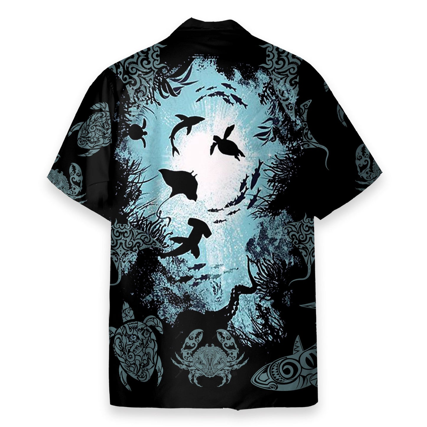 Deep Ocean World - Hawaiian Shirt & Beach Shorts