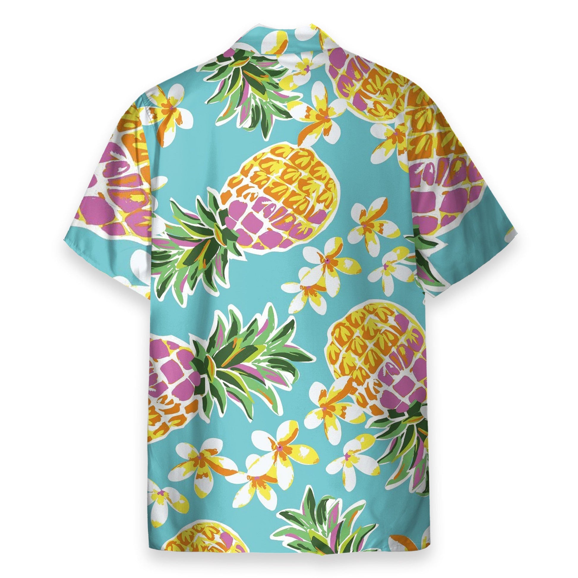 Amazing Pineapple Funny Button's Up Shirts - Hawaiian Shirt & Beach Shorts