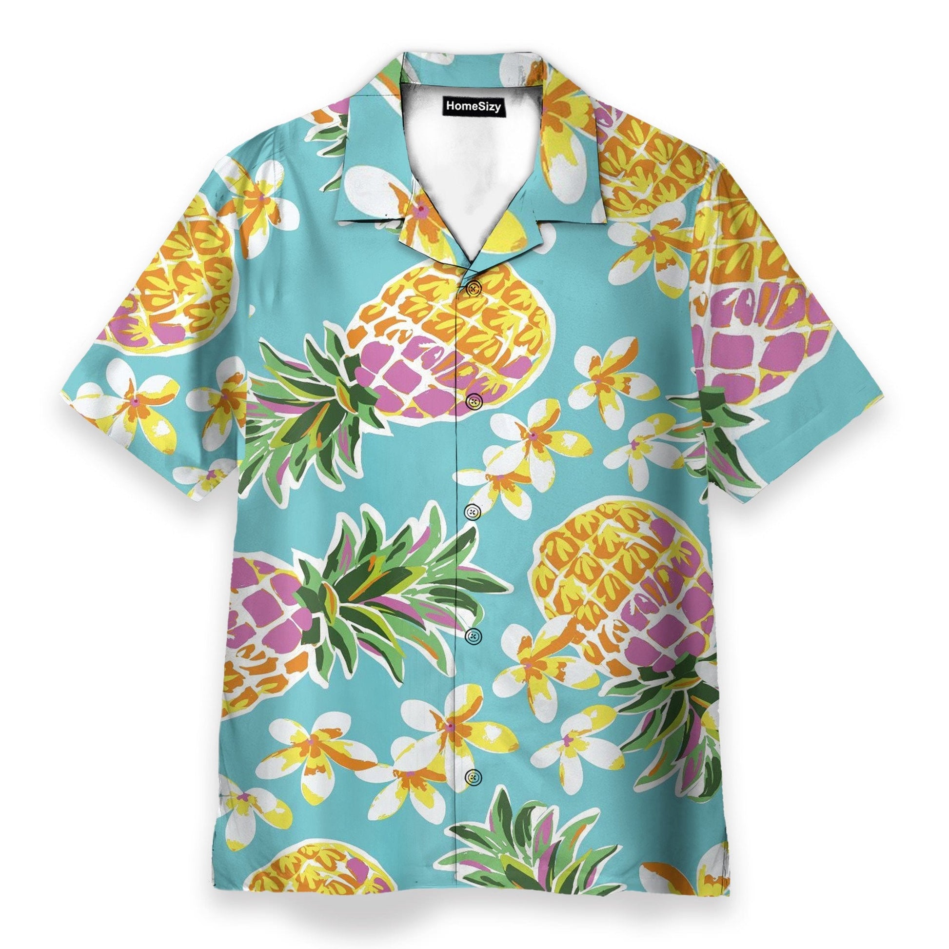 Amazing Pineapple Funny Button's Up Shirts - Hawaiian Shirt & Beach Shorts