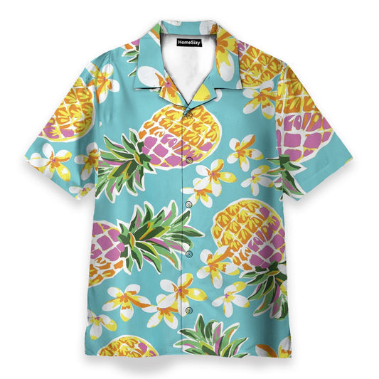 Amazing Pineapple Funny Button's Up Shirts - Hawaiian Shirt & Beach Shorts