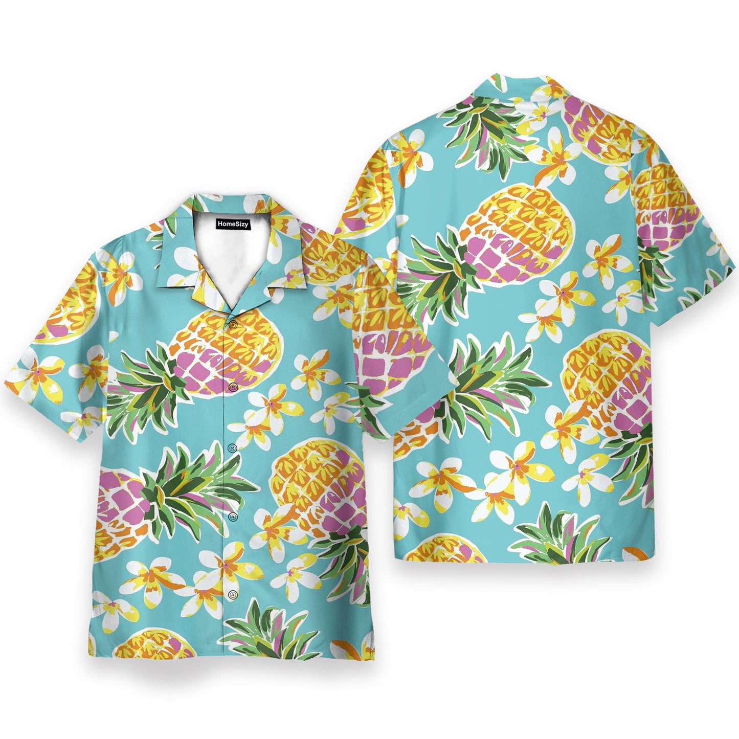 Amazing Pineapple Funny Button's Up Shirts - Hawaiian Shirt & Beach Shorts