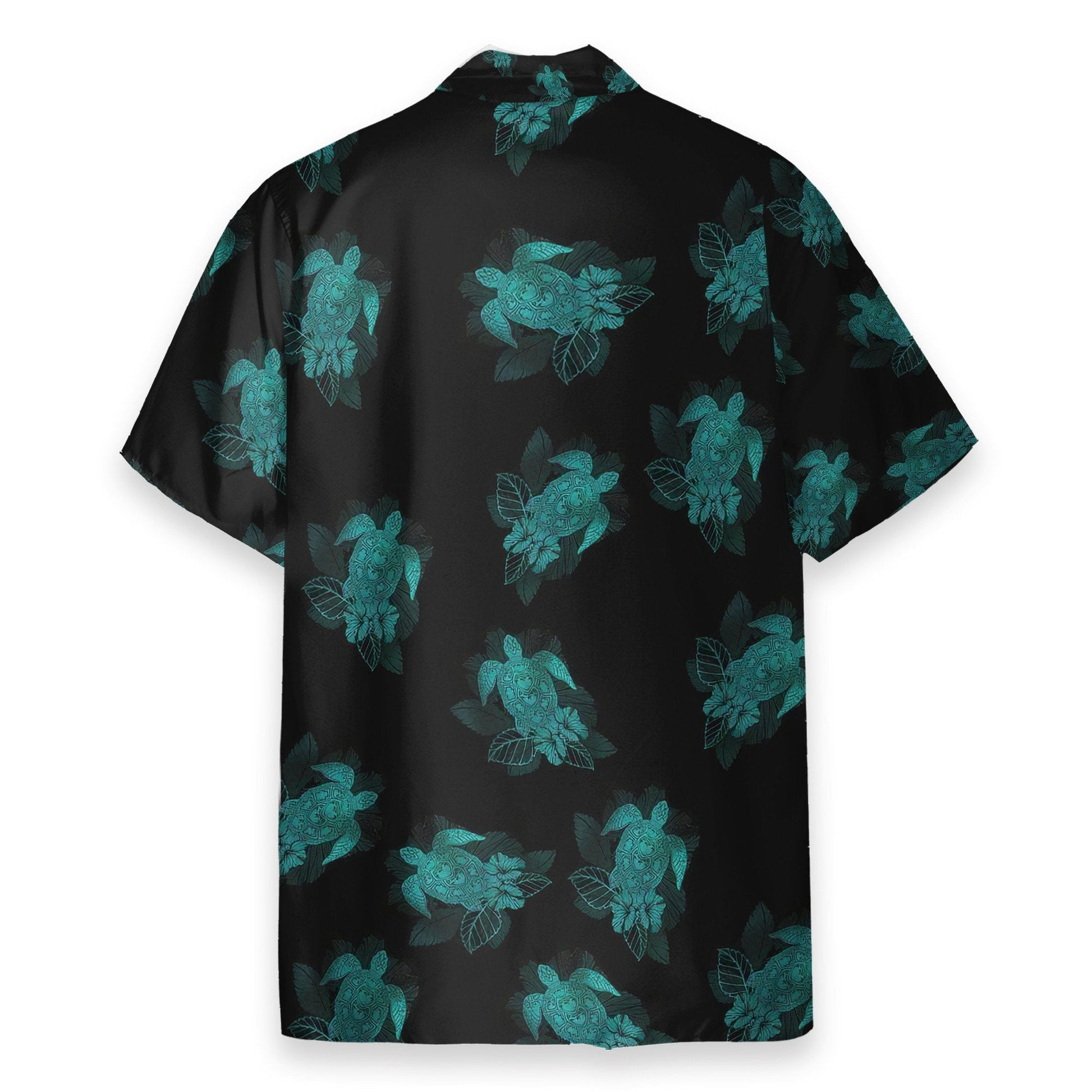 Turtle Summer Men's Button's Up Shirts - Hawaiian Shirt & Beach Shorts