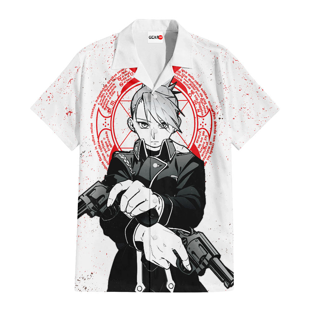 Riza Hawkeye Hawaiian Shirt Fullmetal Alchemist