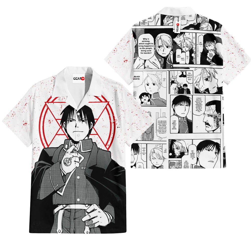 Roy Mustang Hawaiian Shirt