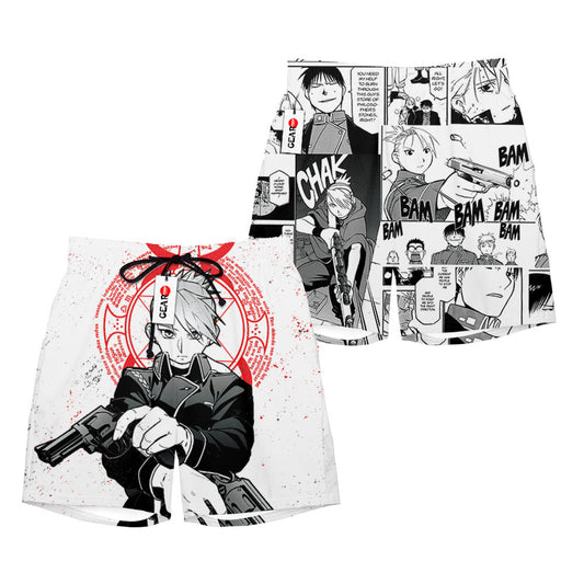 Riza Hawkeye Beach Shorts