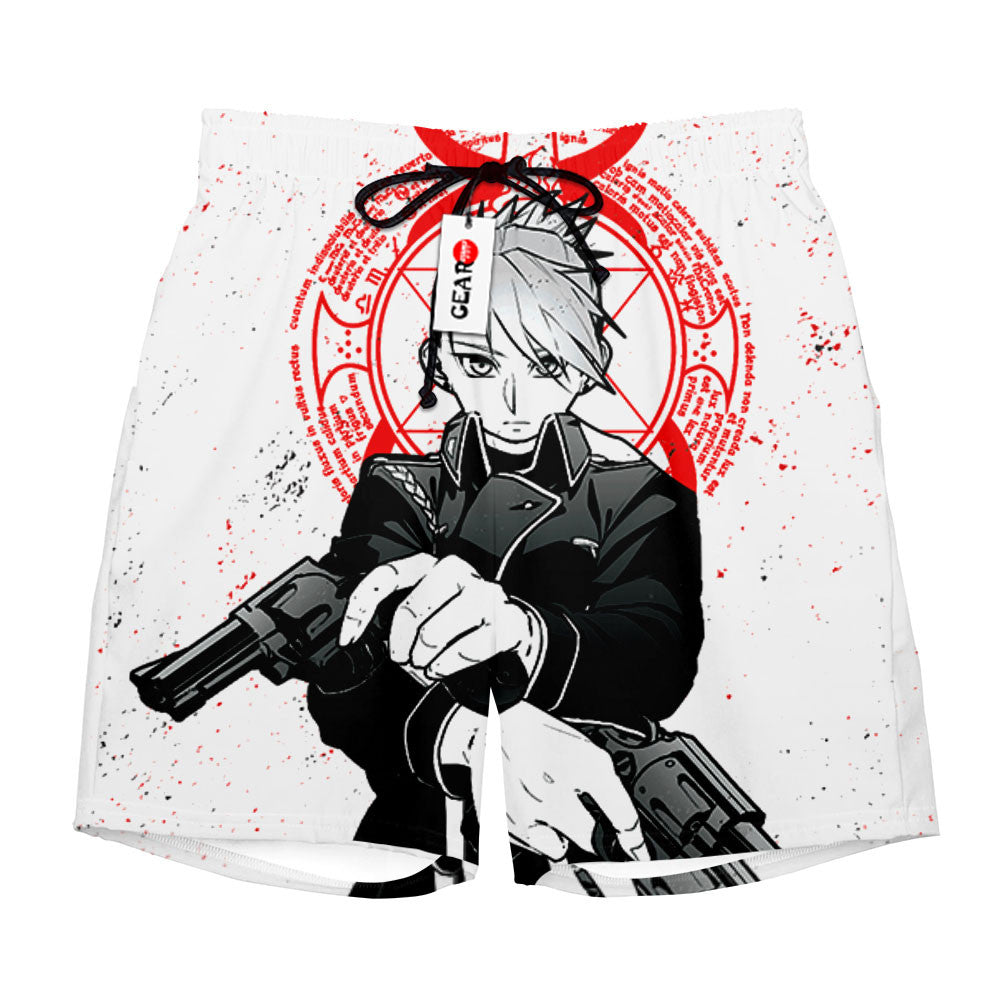 Riza Hawkeye Beach Shorts