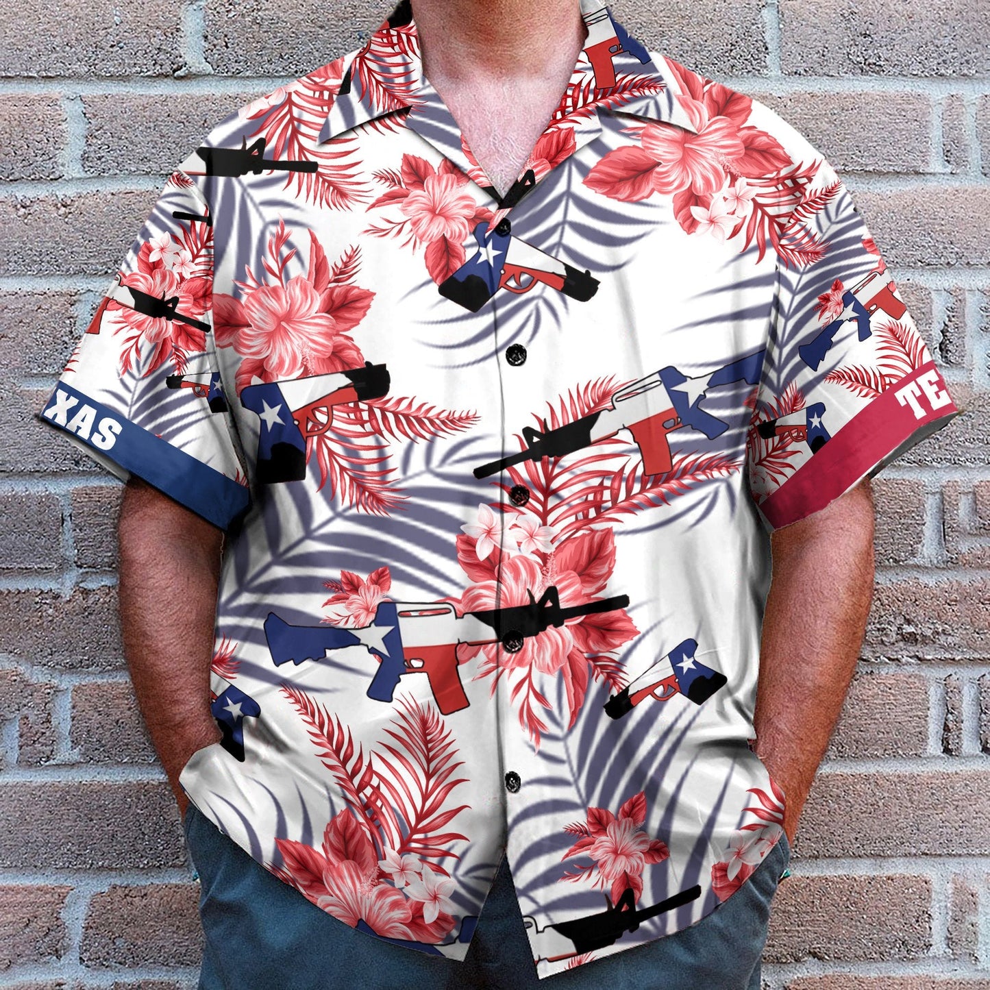 Texas Flag Come And Take It - Hawaiian Shirt & Beach Shorts