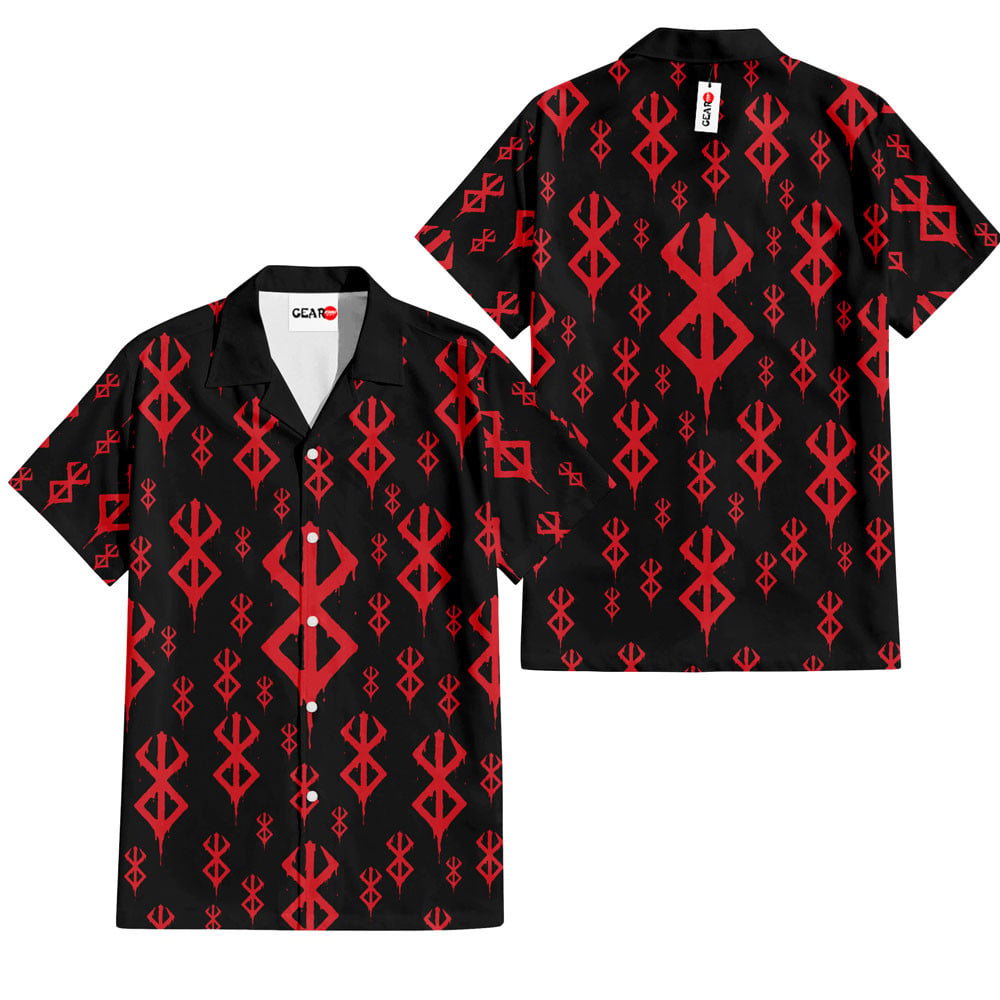 Brand Of Sacrifice Symbol Hawaiian Shirt Manga Style