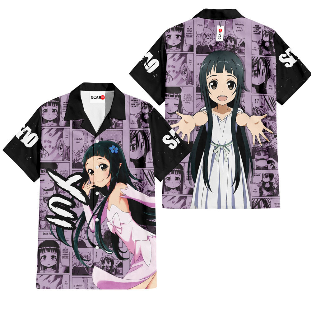 Yui-MHCP001 Hawaiian Shirt Manga Style