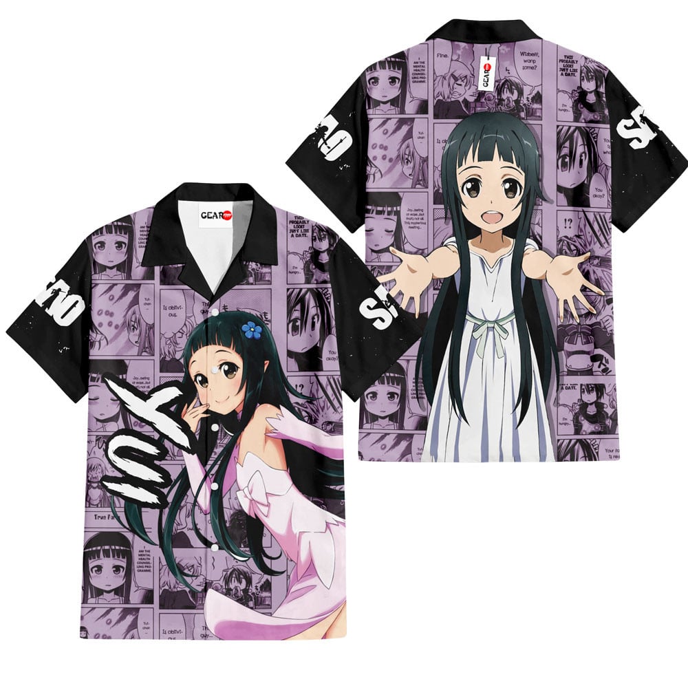 Yui-MHCP001 Hawaiian Shirt Manga Style